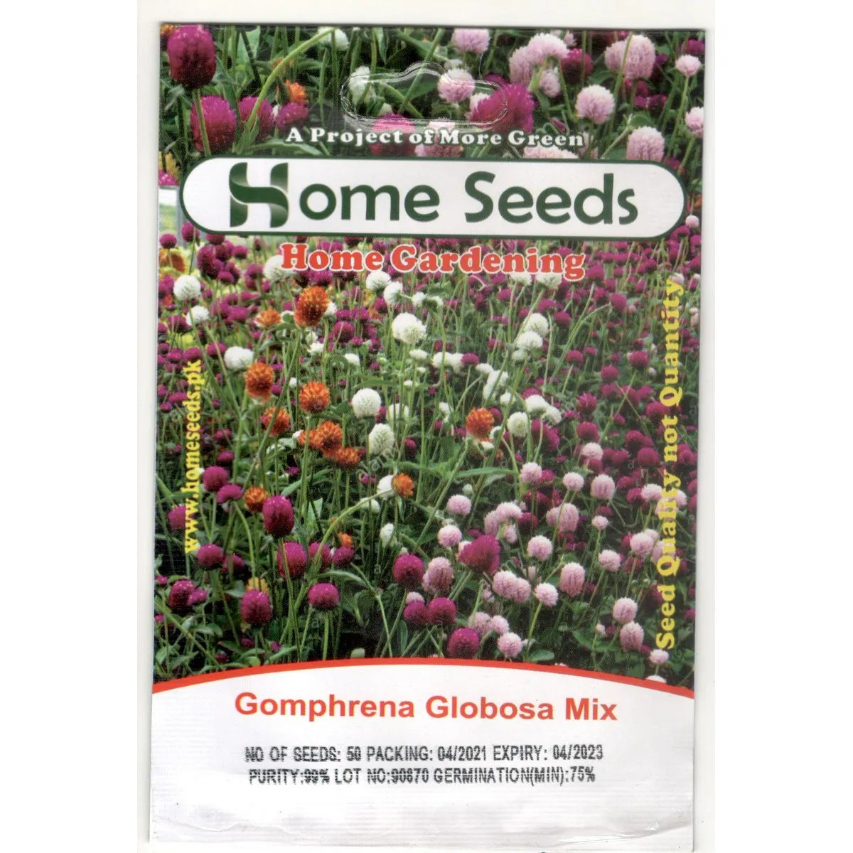 Seeds- Gomphrena Globosa Mix F1