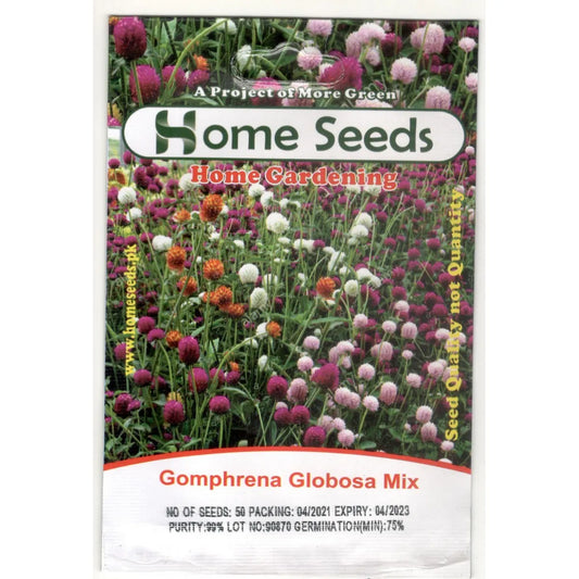 Seeds- Gomphrena Globosa Mix F1