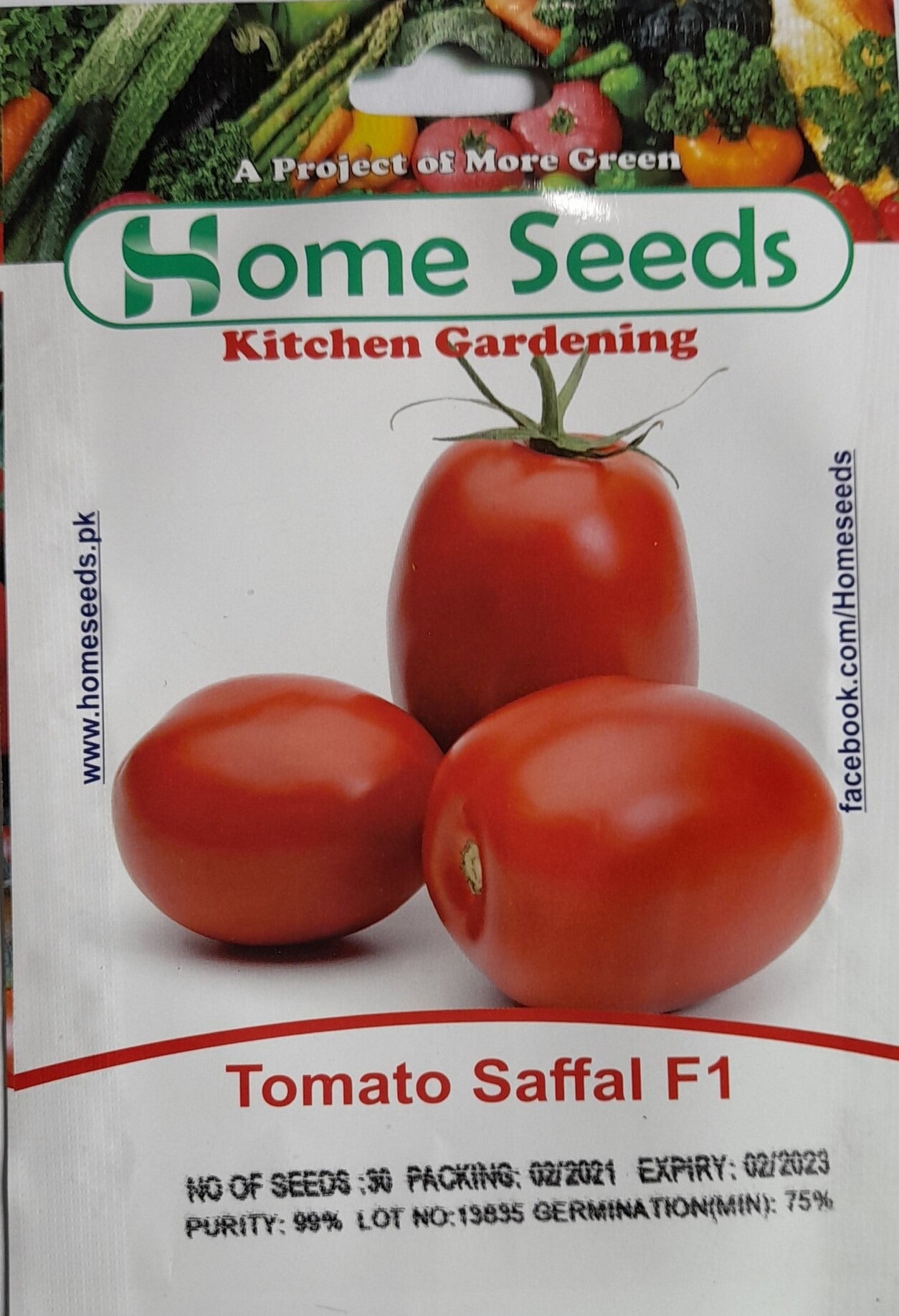 Seeds- Tomato Safal F1 Hybrid